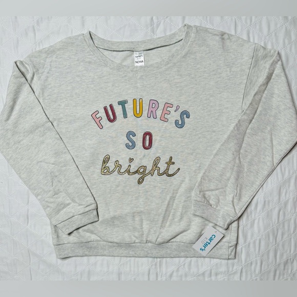 Carters kid future so bright crewneck sweatshirt - Picture 2 of 8